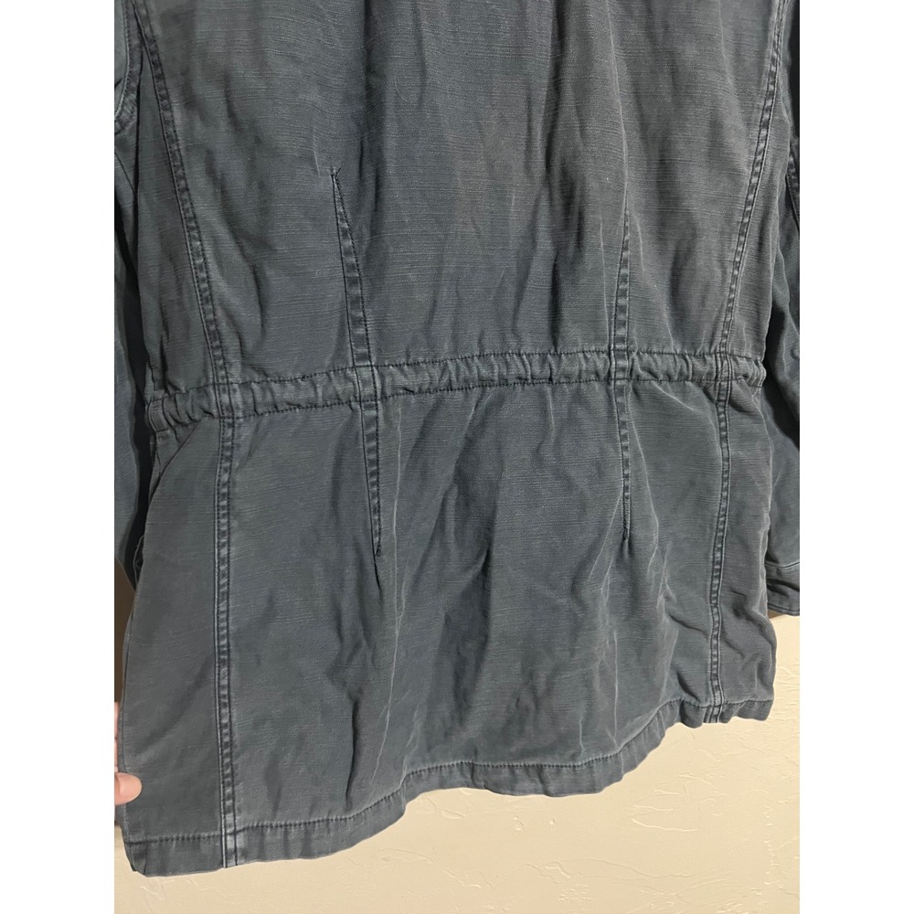 Free People Not Your Brother's Surplus Utility Jacket Charcoal Gray Womens XS - Picture 7 of 15